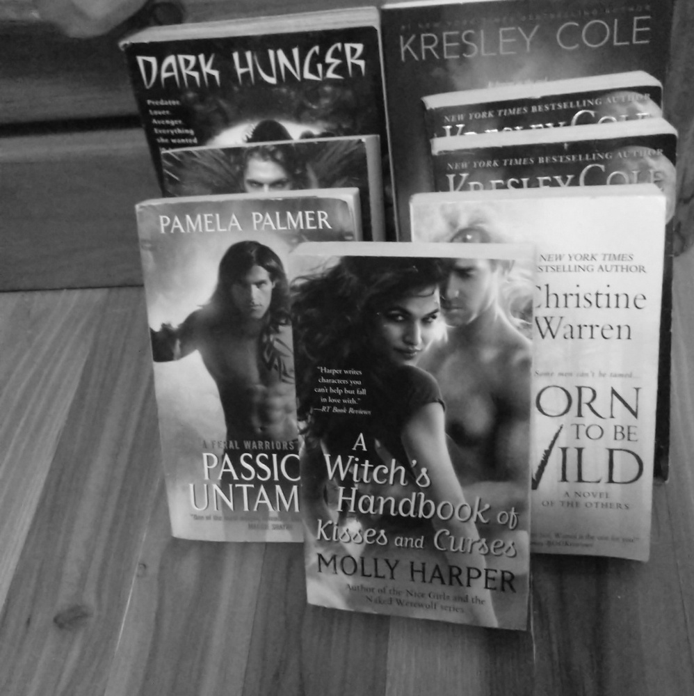 Assortment of different types of Romance Novels
